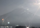 写真:午前7時ごろの富士山