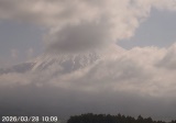 写真:午前10時ごろの富士山
