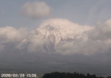 写真:午後3時ごろの富士山