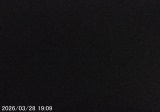 写真:午後7時ごろの富士山