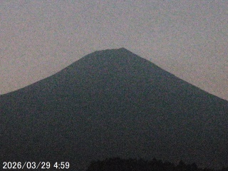 写真：富士山のライブ映像